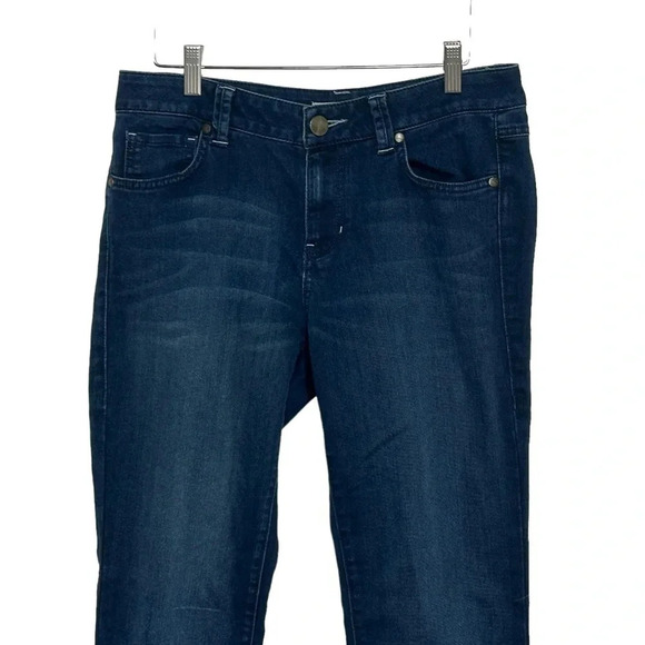 Cabi Size 8‎ Dark Wash Denim Jeans Classic Everyday Casual Style Skinny Stretch - Picture 2 of 6